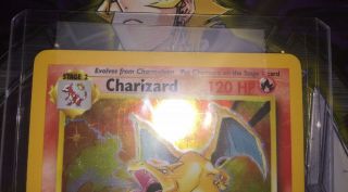 1999 Pokemon Charizard Base Set Unlimited Rare Holographic Card 4/102 Holo 2