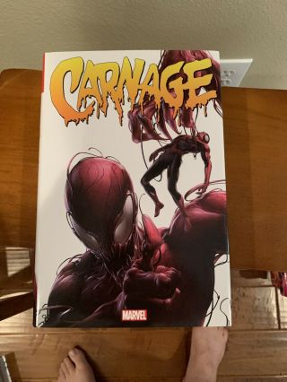 Marvel Carnage Omnibus By Peter Milligan Clayton Crain Hardcover Oop Rare