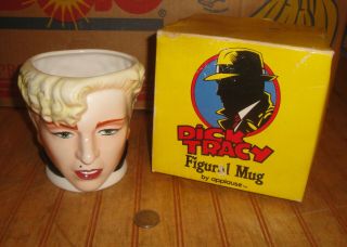 Madonna Rare Limited Edition Shaped 3d Mug,  Dick Tracy Breathless,  Applause 1990