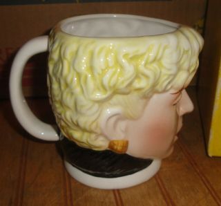 MADONNA Rare Limited Edition Shaped 3D Mug,  Dick Tracy Breathless,  Applause 1990 3