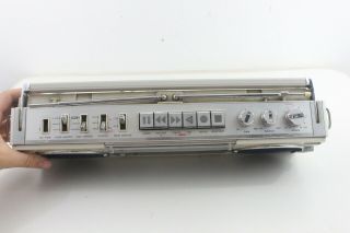 Vintage Sharp GF - 7C Boombox Deck Recorder Cassette Radio Rare Ghettoblaster 2