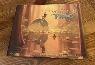 The Art Of The Princess And The Frog Jeff Kurtti Hardcover Rare Disney Art Book