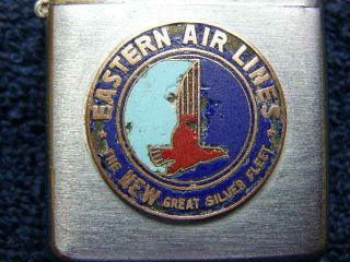Vintage 1966 Rare Eastern Airlines Zippo Lighter Insert Marked L 19
