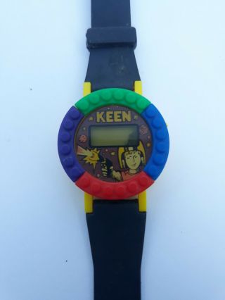 Very RARE Commander Keen promotional watch.  Does NOT work.  Collector ' s item 2