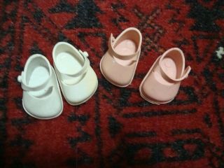 Vogue Ginnette Vintage Shoes,  Pink And White