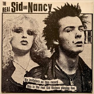 Sid Vicious - The Real Sid And Nancy Lp - Mbc Uk Vg,  1986 Jock Lp - 4 Rare
