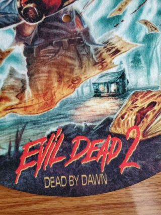 Dj Turntable Slipmat Evil Dead 2 Cavity Colors Horror bruce campbell ash rare ii 3
