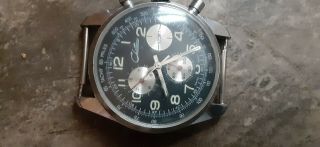 Château Sport,  Rare,  Vintage,  Mechanical Chronograph Watch c.  1966 - SWISS MADE 2
