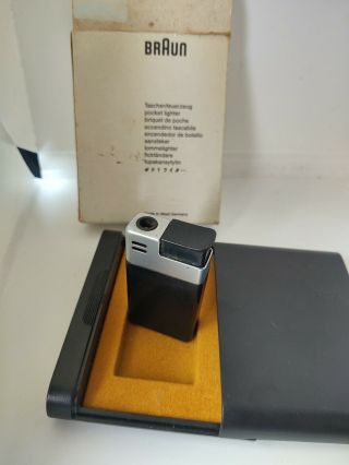 Vintage Rare Braun Mach 2 Butane Lighter 2