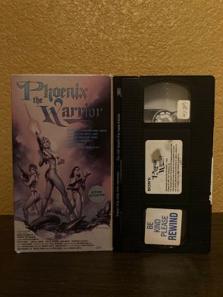 She Wolves Of The Wasteland Phoenix The Warrior Rare Af Vhs Post Apocalyptic Nr