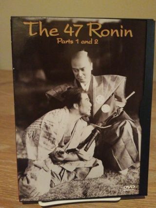 The 47 Ronin Parts 1 And 2 Dvd; Kenji Mizoguchi.  Very Rare Oop Htf