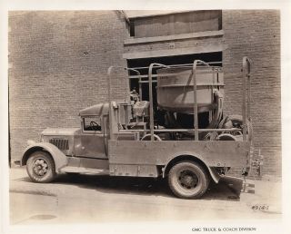Rare Wwii Gmc 8x10 Photo General Motors 1944 Us Army Hopper Truck 269