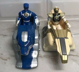 Power Rangers Figures Vehicles The Movie Saban Gold Black Blue White 1995 Rare