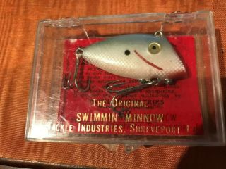 Vintage Swimming Minnow Lure,  Tackle Industries,