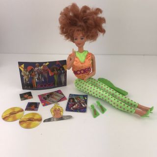 Barbie And The Rockers 3159 Diva Doll Real Dancing Action 1986 Plus Accessories