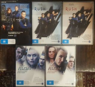 Rush Rare Dvd Series One Two Three Australian Crime Police Tv Drama Season 1 2 3