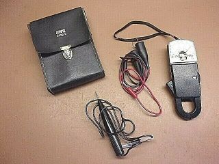 Sperry Snap 6 Model Fd6646 Clamp On Voltmeter With Leads,  Wires,  And Case