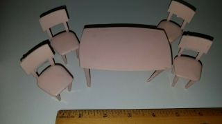 Vintage Multiple Products/MPC Pink Plastic Dollhouse Furniture 3
