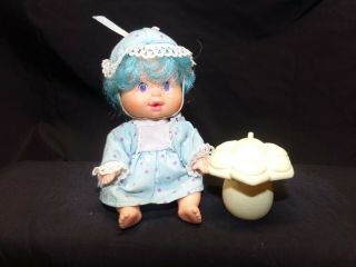 Vintage Strawberry Shortcake Blueberry Muffin Berry Baby Doll With Bottle