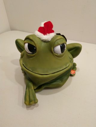 Vintage Xiamen Star Rare Singing Frog Sings,  I Just Want To Fly By Sugar Ray