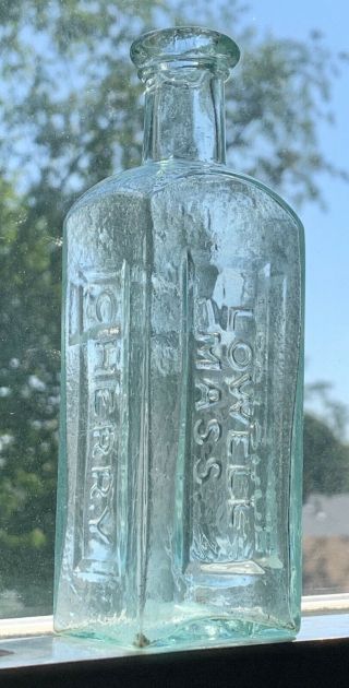 Rare Size Pontiled Ayers Cherry Pectoral Lynn Mass Antique Medicine Bottle 3