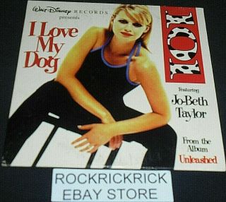 Jo - Beth Taylor - I Love My Dog - 2 Track Rare Cd - (card Sleeve)
