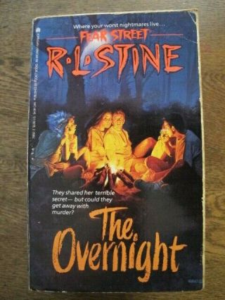 The Overnight: Fear Street - R L Stine - 1989 Horror Series - Rare