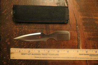 Vintage Al Mar Discontinued Comb Dagger Knife - Rare