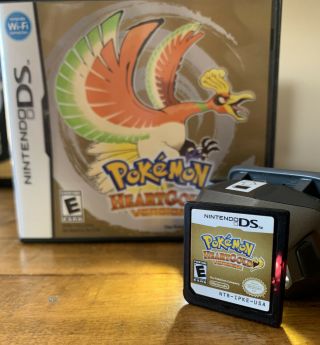 Pokemon: Heartgold Version (nintendo Ds,  2010) Complete Authentic Rare