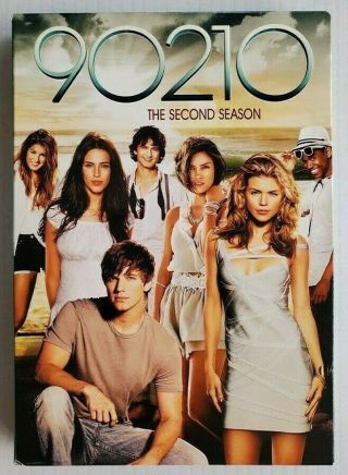 90210 The Second Season 2 (6 - Dvd),  Slipcover Oop Rare
