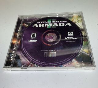 Star Trek Armada Ii - Activision - Rare Pc Video Game