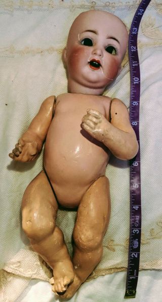 antique german ABG 1361 character baby 13 