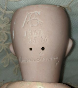 antique german ABG 1361 character baby 13 
