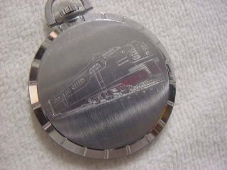 Vintage Large Antique Art Deco Clinton Railroad Pocket Watch
