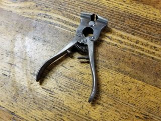 Antique Starrett Tools Wire Nippers Cutters Plier Vintage Machinist Tool 5 " ☆usa