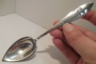 Antique Sterling Silver Souvenir Spoon By Watson - Key West Fla/over Sea Railroad