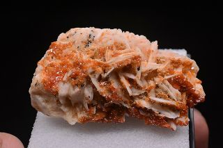 45g Natural Vanadinite Barite Crystal Cluster Rare Mineral Specimen Morocco