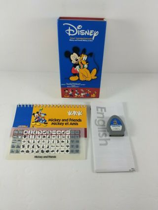 Disney Mickey And Friends Cricut Cartridge Rare Hard To Find Linked W/ Box