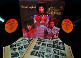Rare ● ● 1968 Orig 2xlp ● Jimi Hendrix Experience ● Electric Ladyland Hard Psych