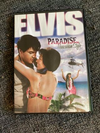 Rare Oop Paradise Hawaiian Style Elvis Presley Dvd Rock N Roll Film Movie