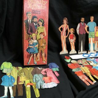 Family Affair Paper Dolls 1968 Whitman Vintage 3
