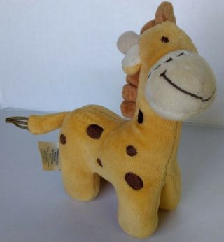 Especially For Baby Toys R Us Babies Giraffe Lovey Rattle Soft Plush Rare 40147
