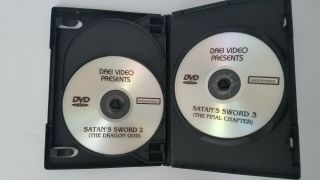 Satan ' s Sword Trilogy 3 - Disc Set DVD Region 2 PAL 3 - Disc Set Rare 3