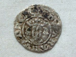 Rare Britain - Edward - Hammered Silver London Long Cross Penny -