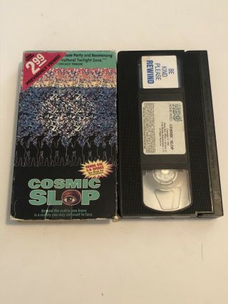 Cosmic Slop Vhs Rare Hbo Slip Sci Fi Anthology Tv Series George Clinton 90s Oop