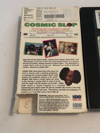 Cosmic Slop VHS Rare HBO Slip Sci Fi Anthology TV Series George Clinton 90s OOP 3
