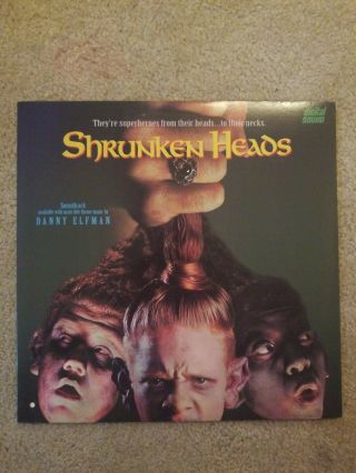 Shrunken Heads Laserdisc Ld Ultra Rare Videozone.  Full Moon