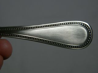 Towle BEADED ANTIQUE Oval Soup Spoon Stainless Flatware 18/8 GERMANY 3