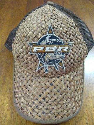 Pbr Trucker Hat Pro Bull Riders Association Rare Snap Back Fits All Sizes Hat