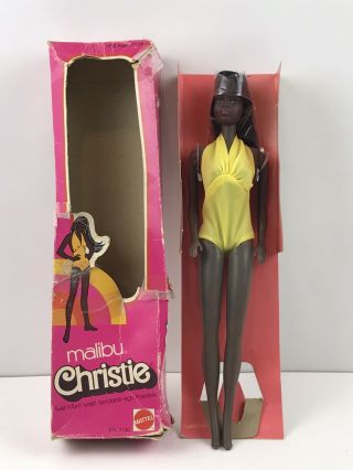 Malibu Christie Barbie Doll 1975 No.  7745 African American - Extremely Rare